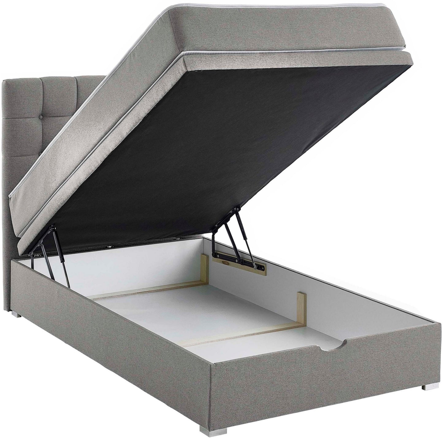 Boxspringbett 120x200cm erweiterbar als Doppel/Familienbett