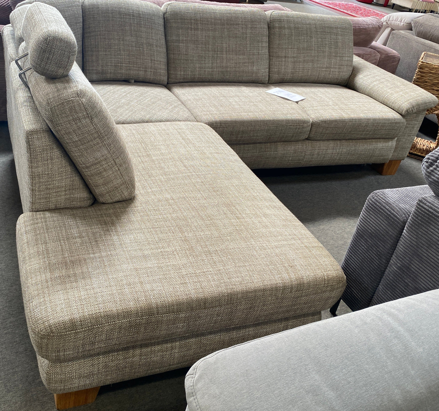 Premium Ecksofa mit Schlaffunktion