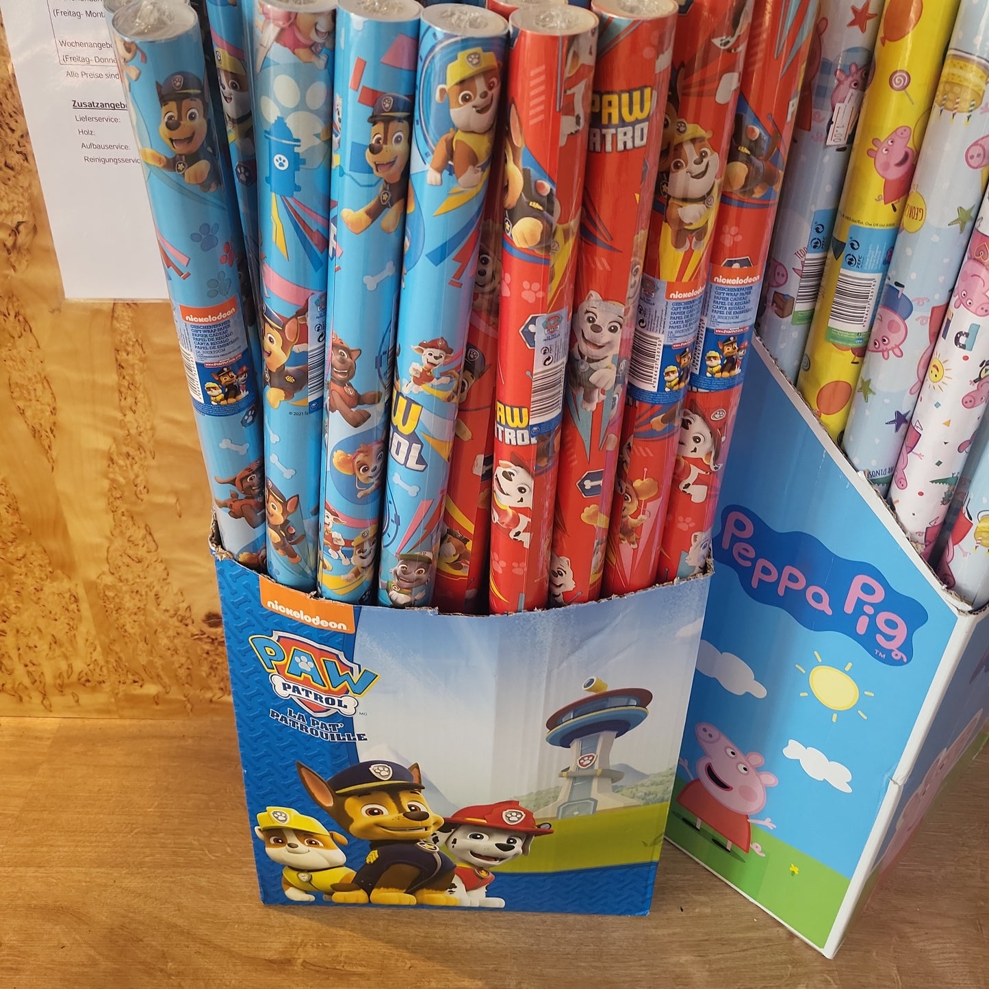 Paw Patrol Geschenkpapier Sonderposten