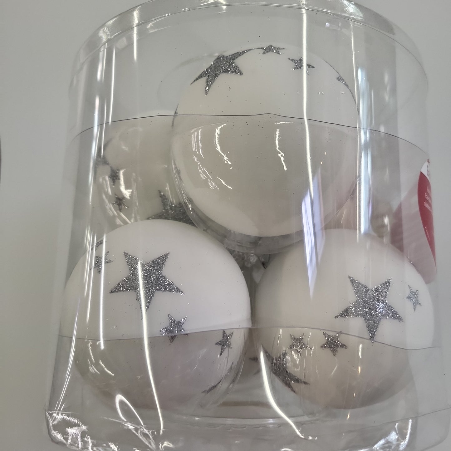 Weihnachtskugeln mit Motiv 6er Set