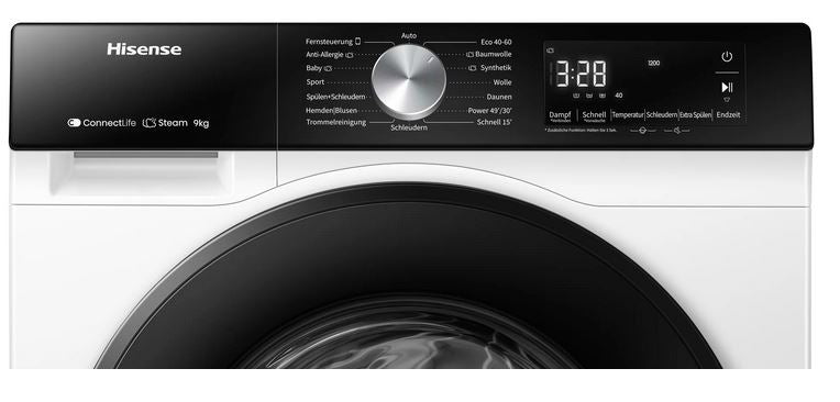 Hisense WF 3S 9043 BW3 Waschmaschine 9kg *mit 5 Jahre Garantie!!