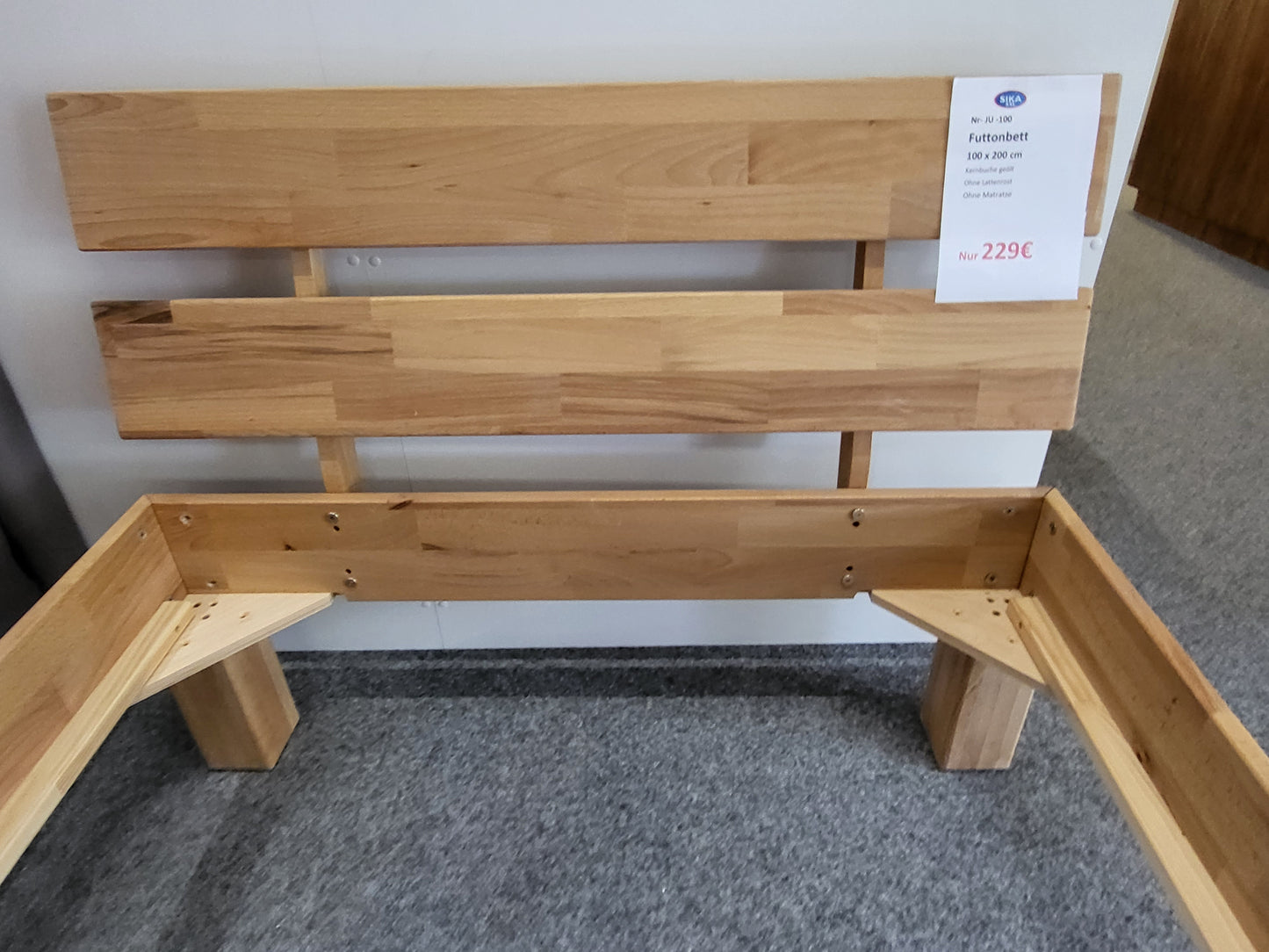 Futtonbett 100 x 200 cm