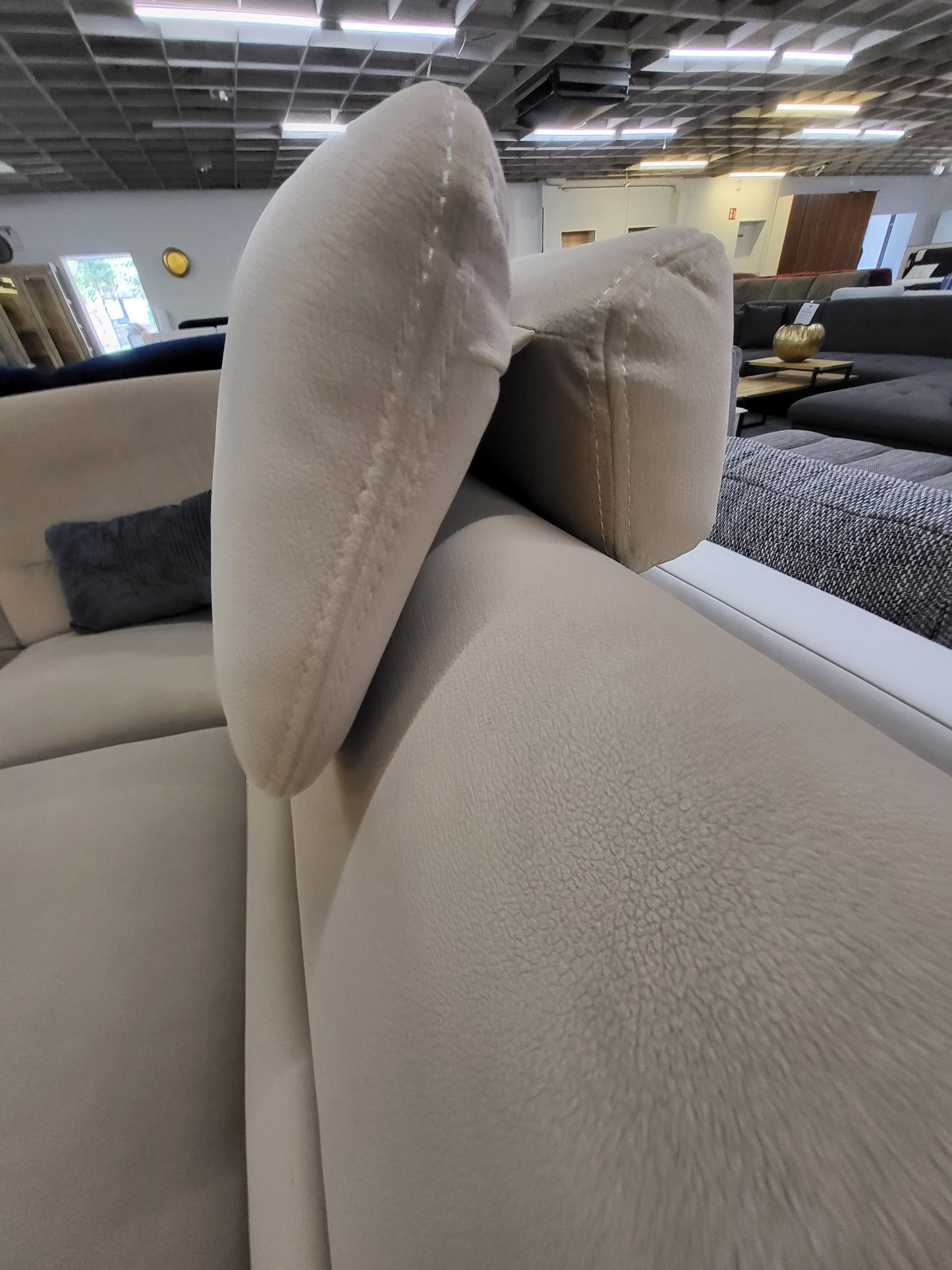 Ecksofa mit Relaxfunktion