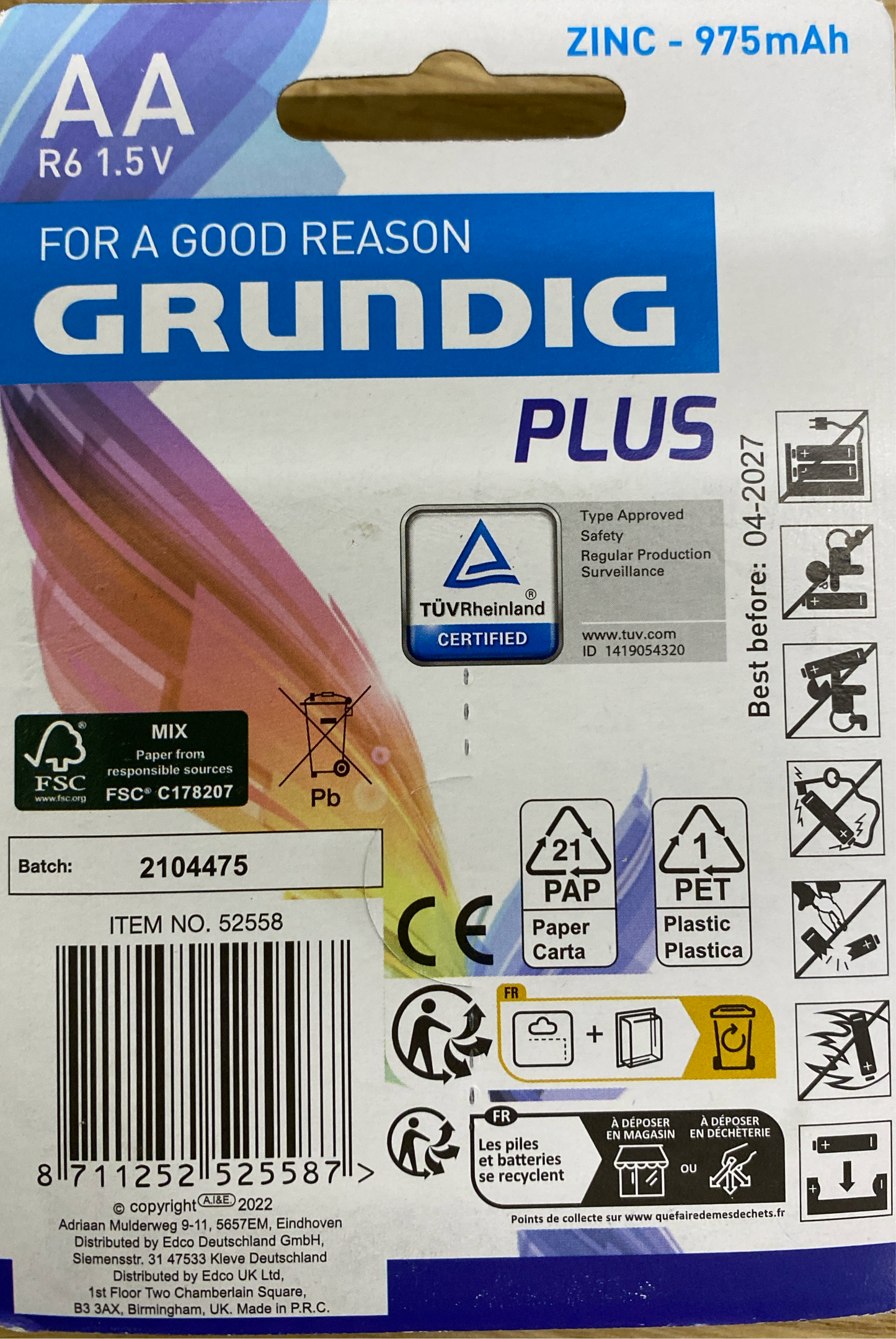 Grundig AA Batterien