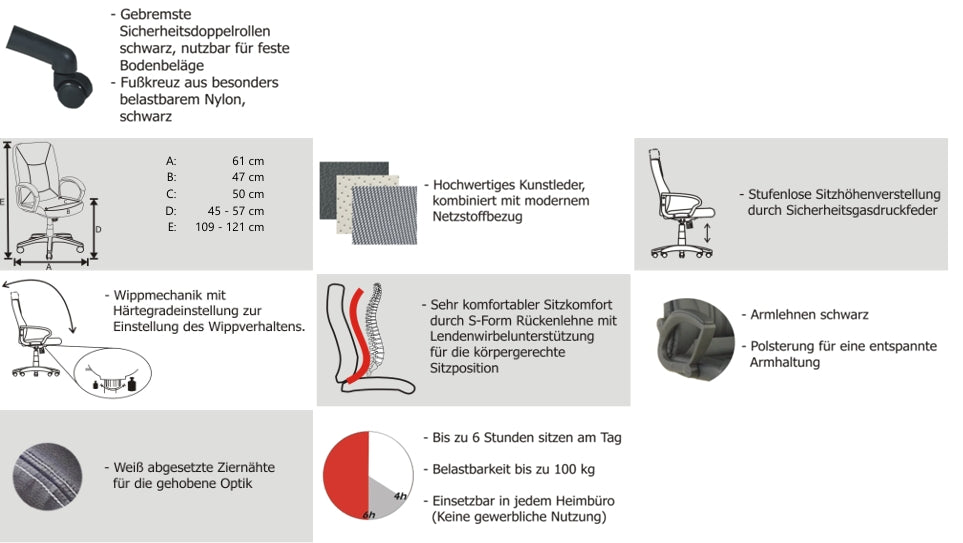 Chefsessel Bürostuhl