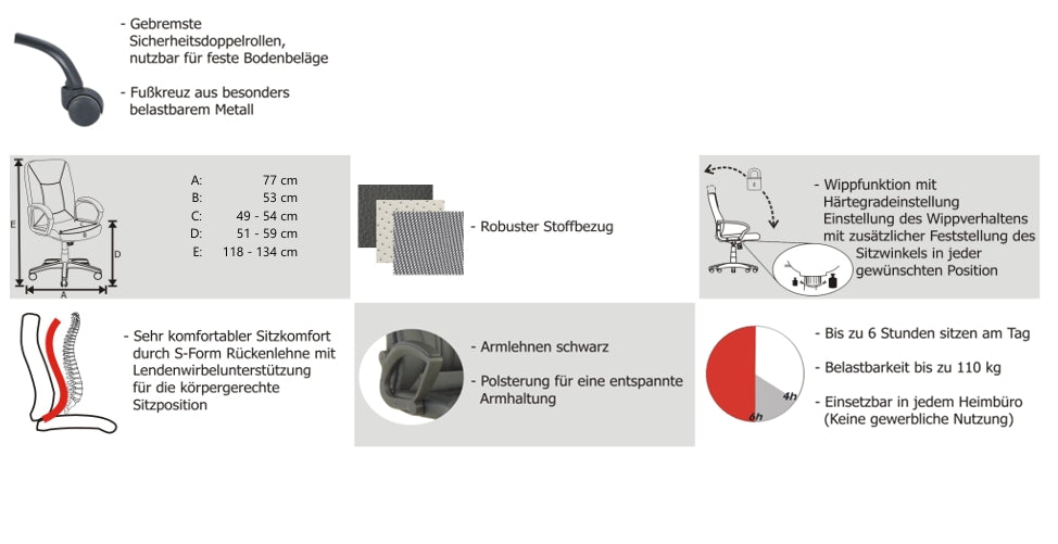 Chefsessel Bürostuhl