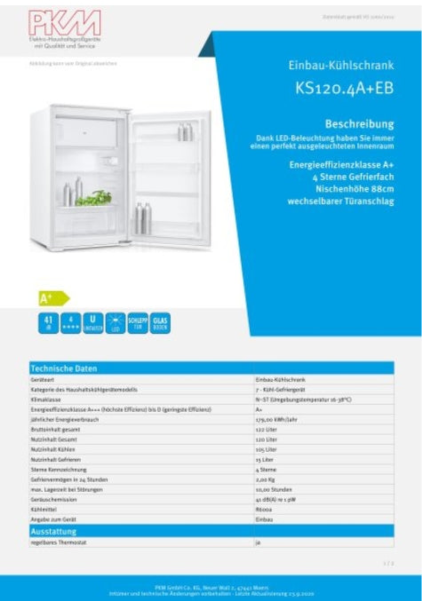 Küchenblock inkl. E-Geräte