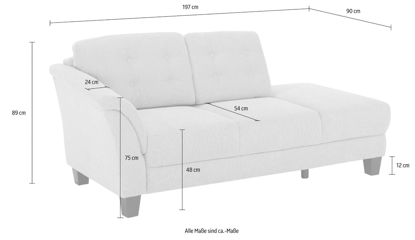 Recamiere / 2-Sitzer