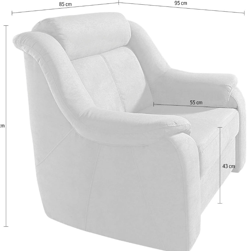 Ecksofa mit Sessel