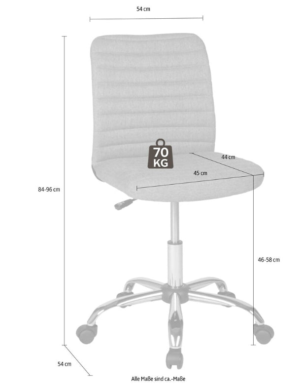 Bürostuhl in 2 Farben