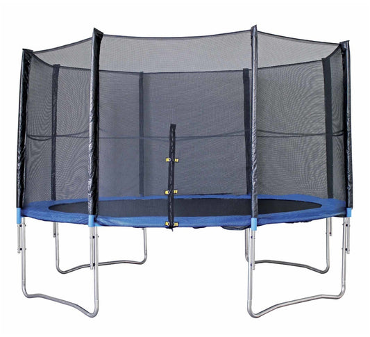 Trampolin mit Sicherheitsnetz