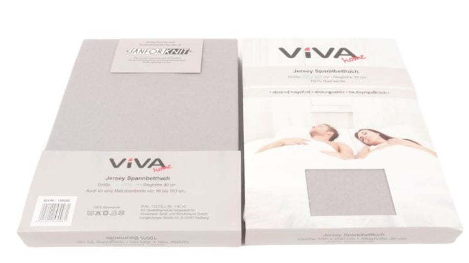 Jersey Spannbettlaken 180x200cm