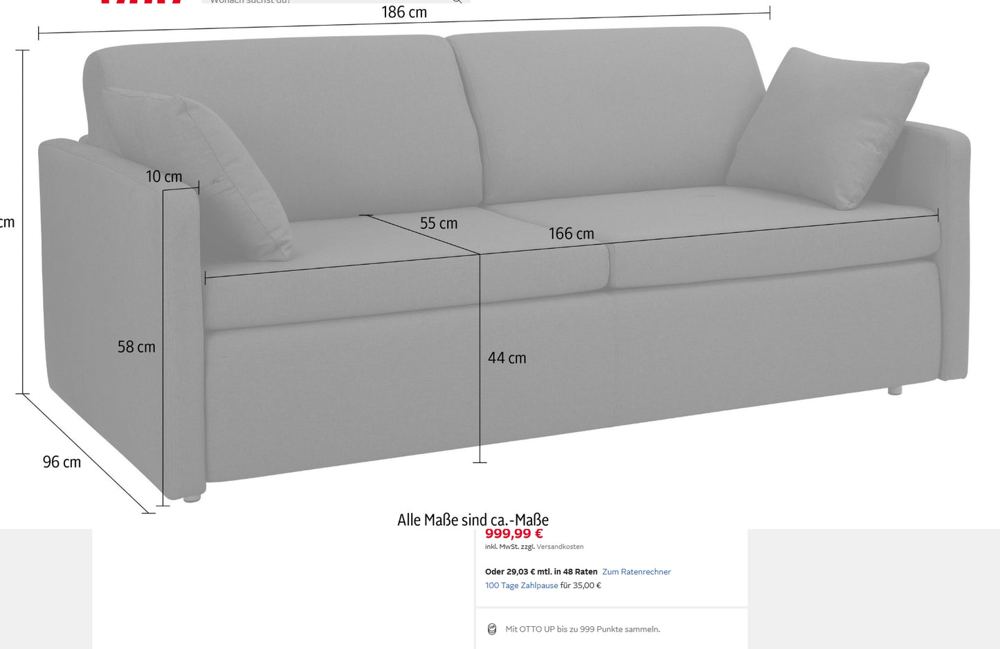 Schlafsofa