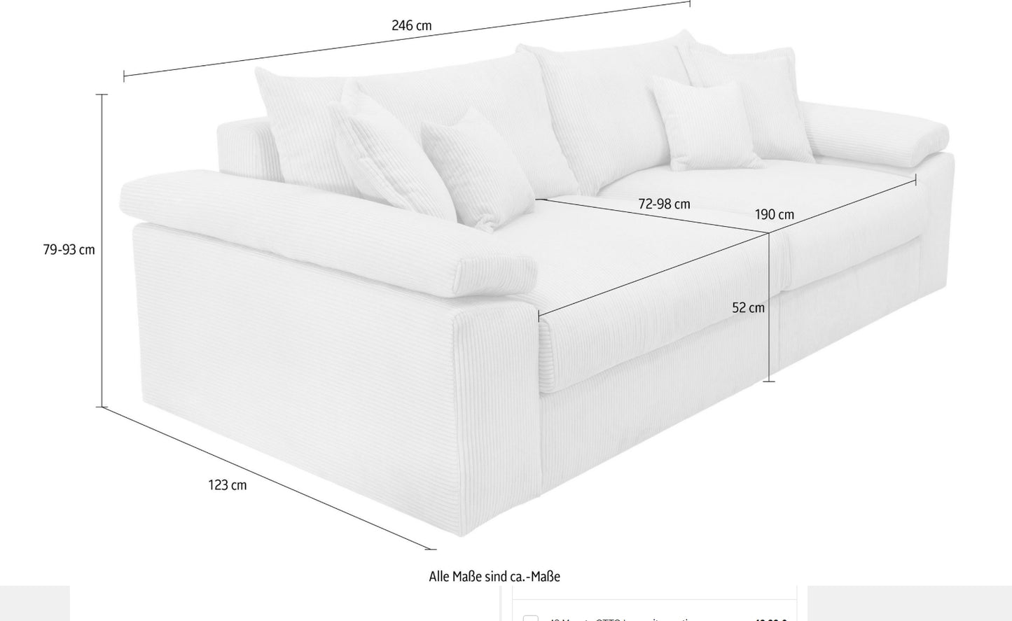 Big Sofa Cord