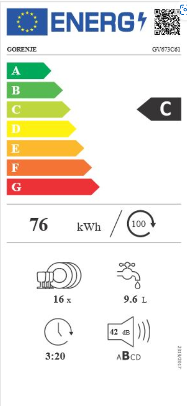 Gorenje GV673C61 !!inkl. 5Jahre Garantie!!