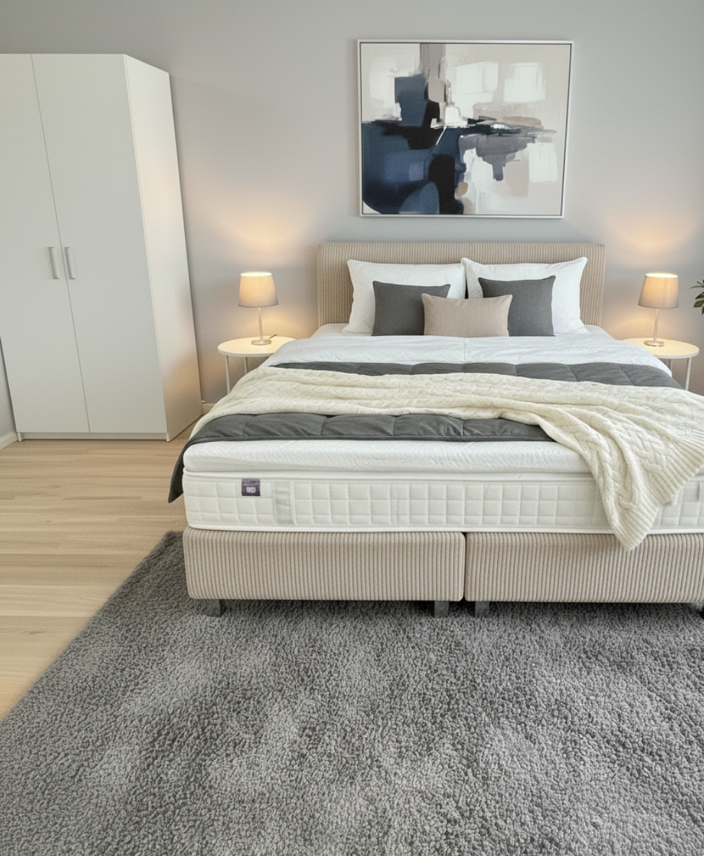 Boxspringbett "Greta" 180 x 200 cm