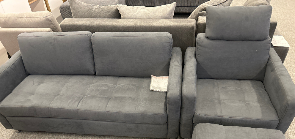 Sofa mit Sessel
