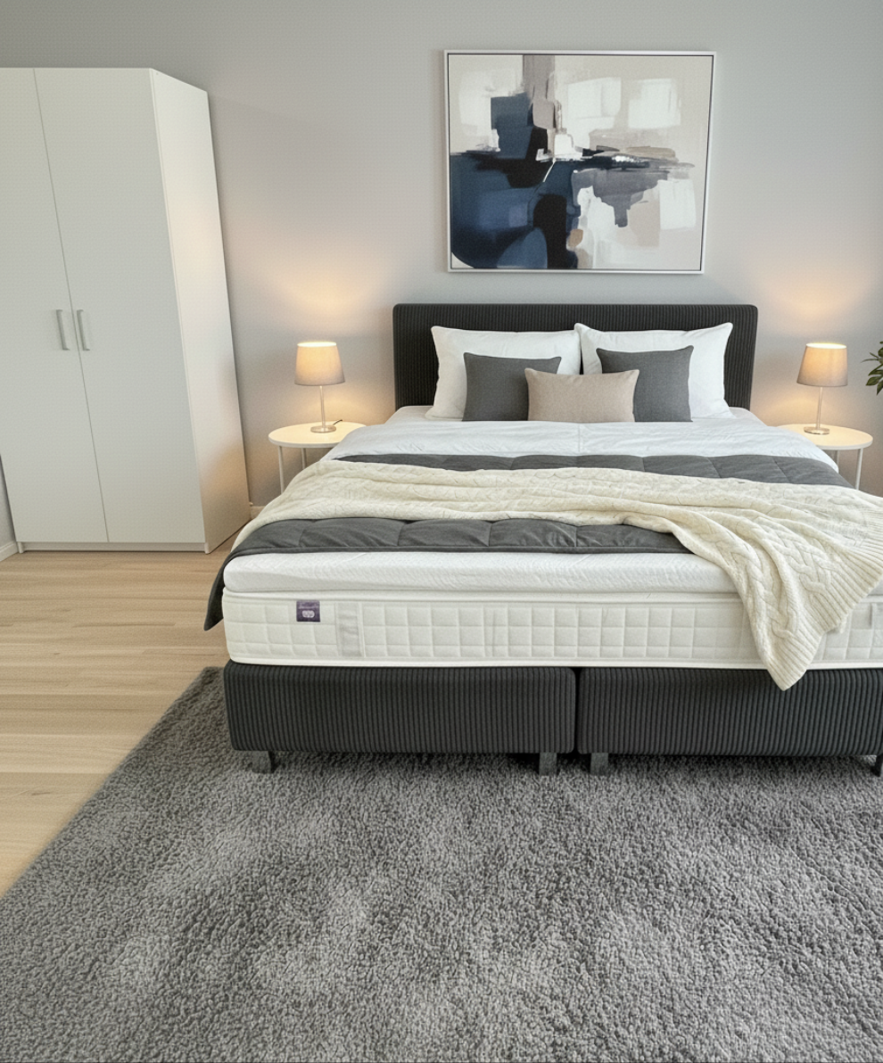 Boxspringbett "Greta" 180 x 200 cm