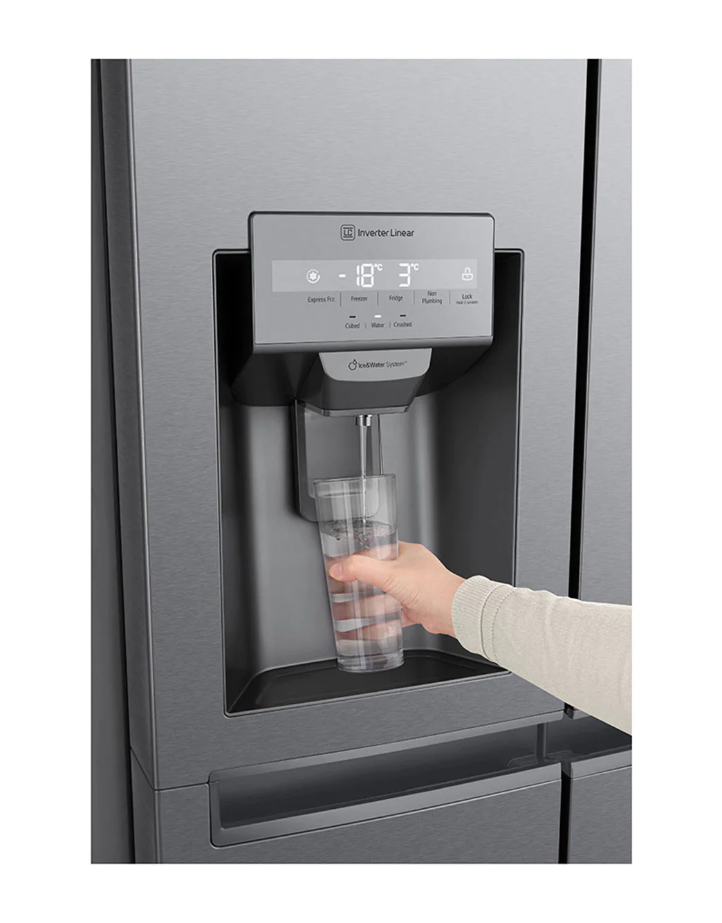 LG GSLV31 DSXE Side by Side Kühlschrank Weiße Ware