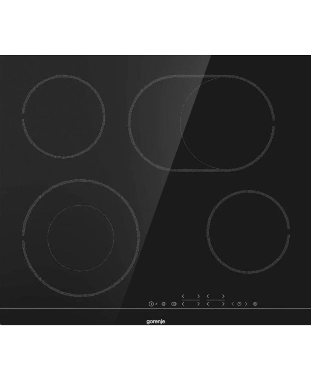 Gorenje BOS6737E13X+ ECT643BSCOT Einbau-Backofen-Set Weiße Ware
