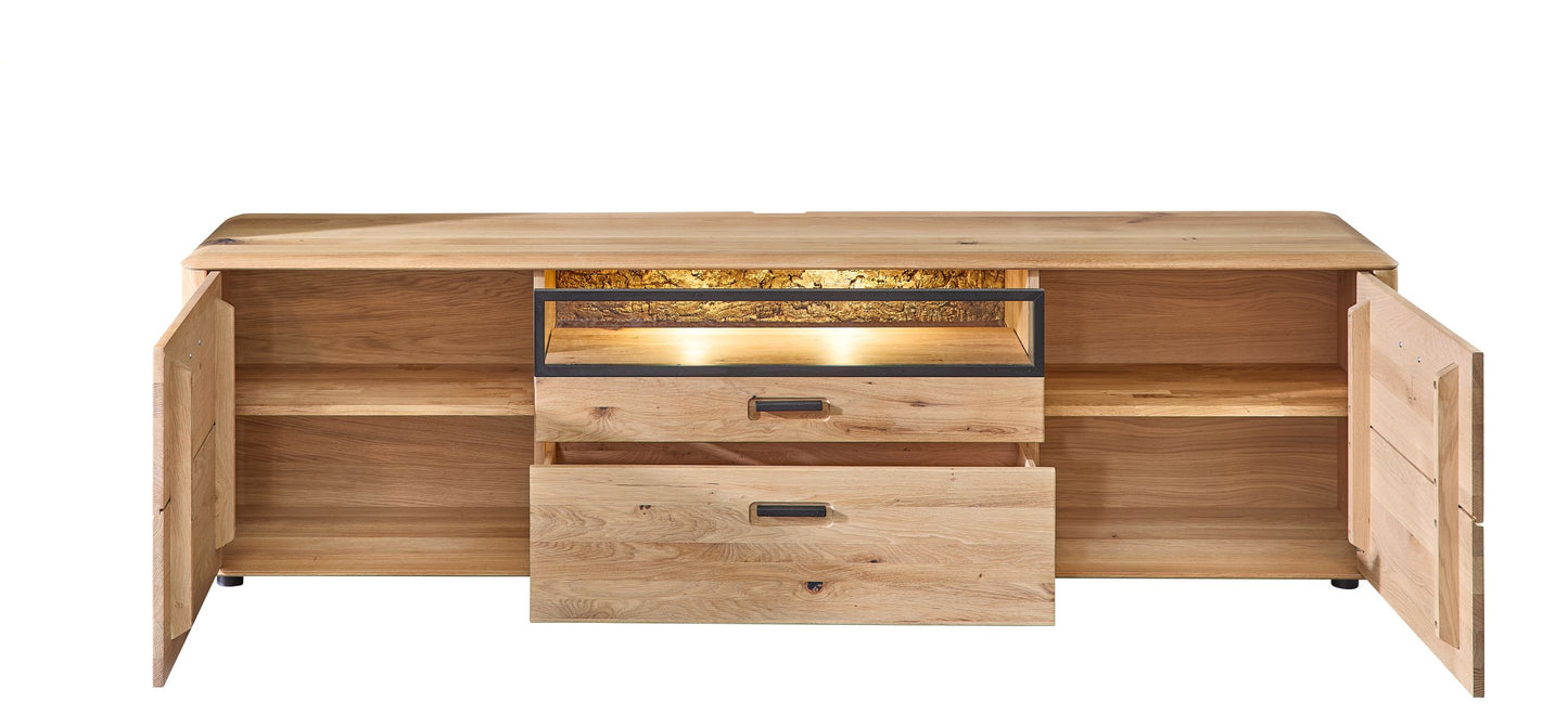 TV-Board Lowboard Wildeiche