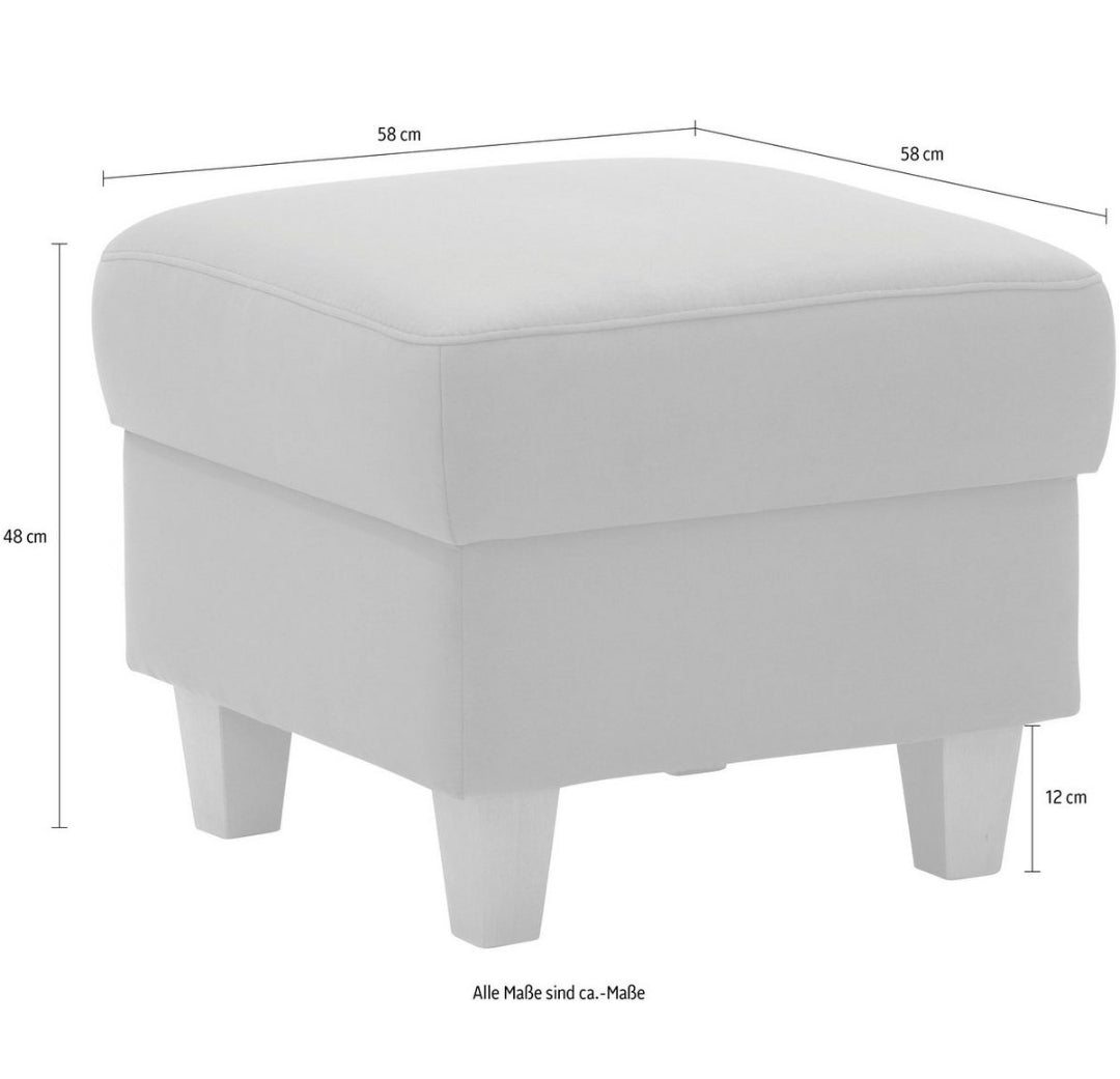 Hocker mit Staufach