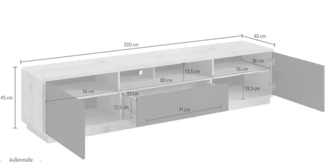 TV- Kommode Lowboard
