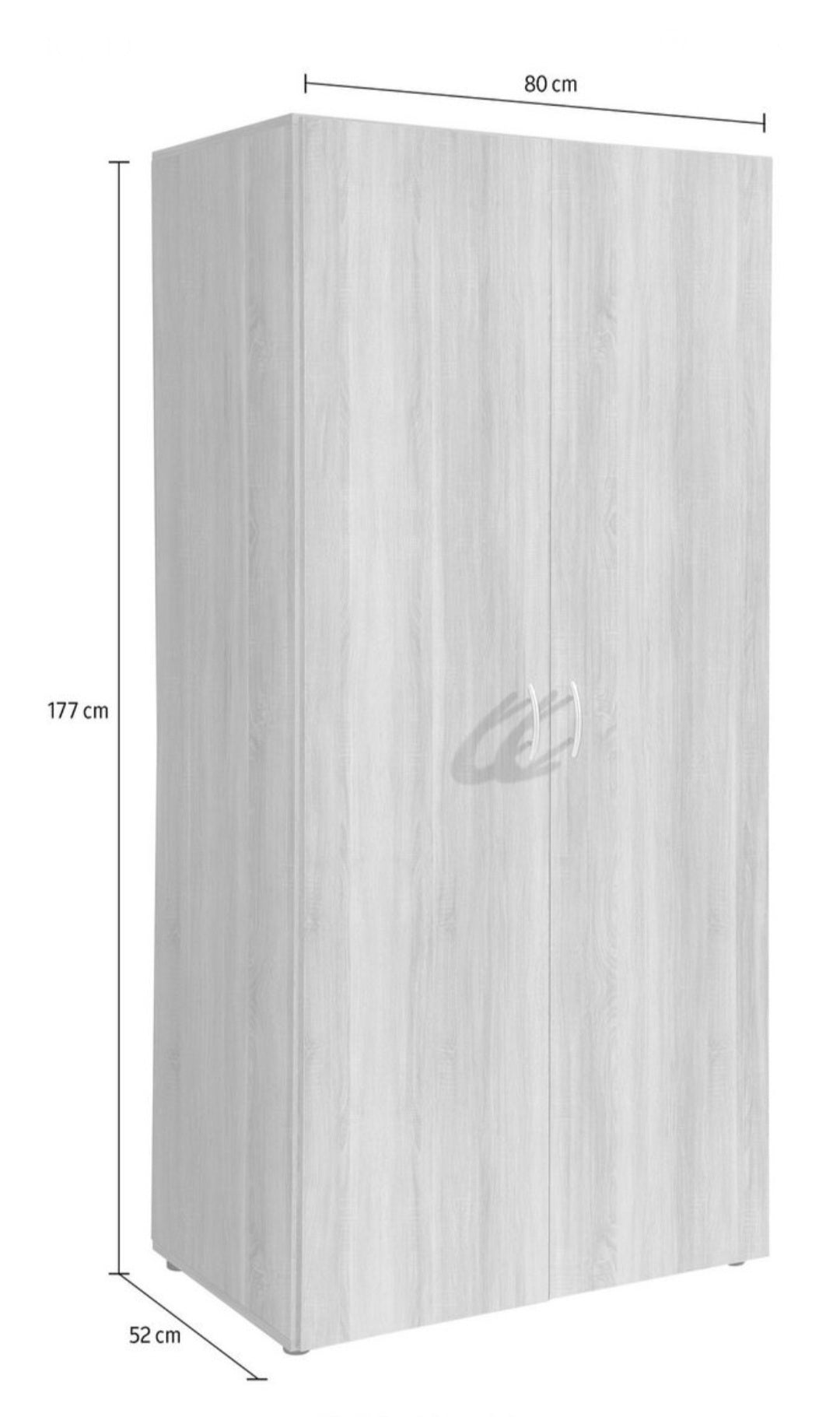 Kleiderschrank 2-türig