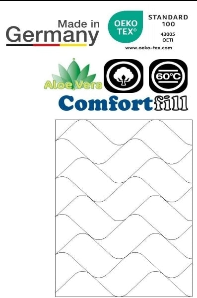 Steppbett 135 x 200 cm