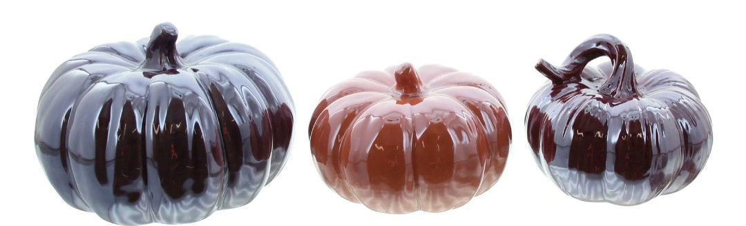 Deko Kürbis im 3er Set