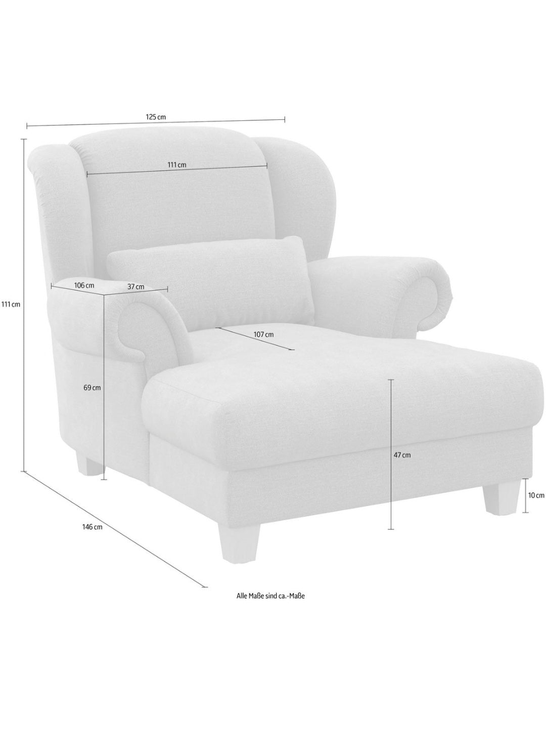 XXL-Sessel