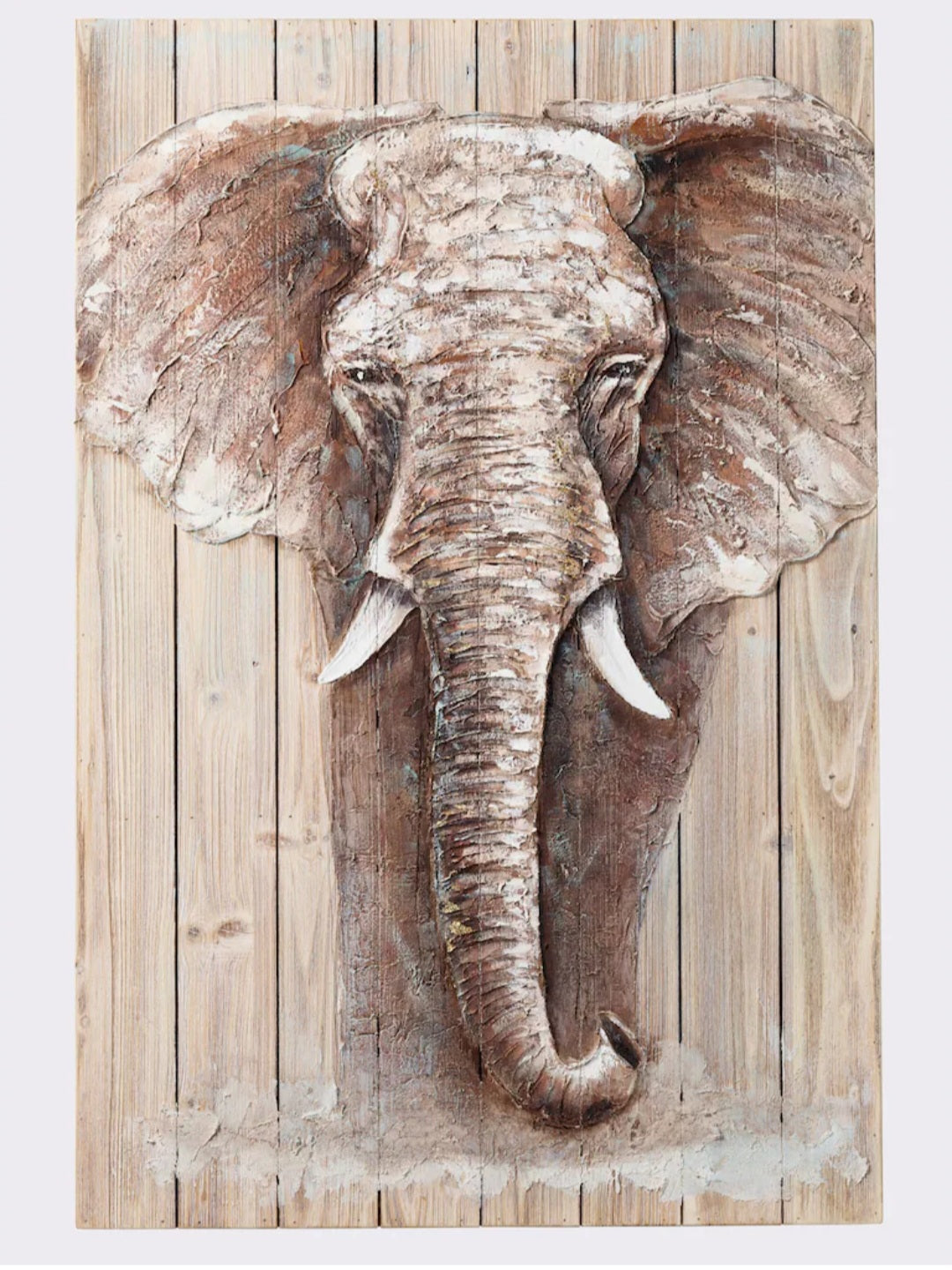 Gemälde Elefant