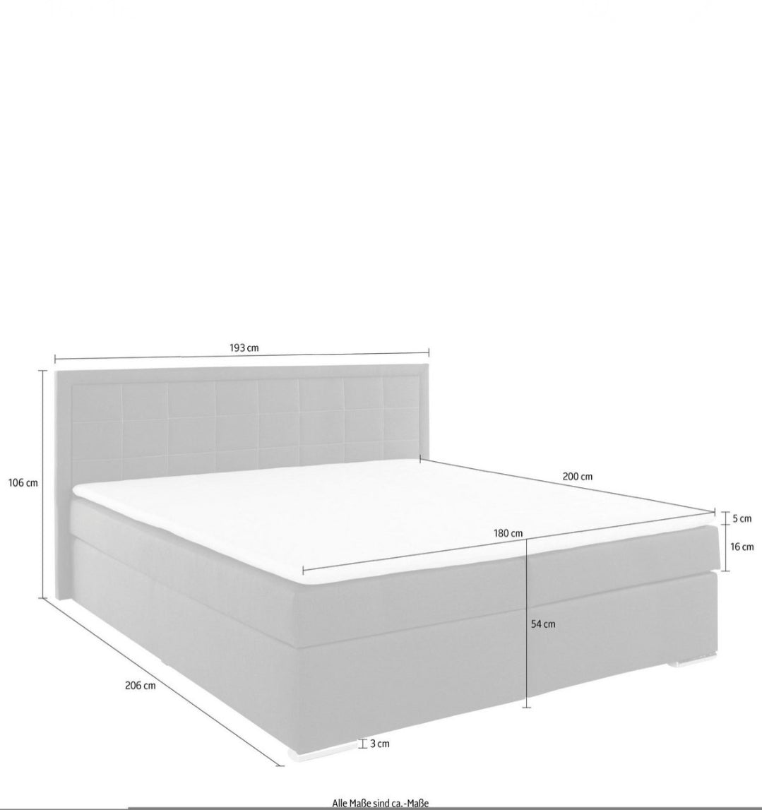 Boxbett 180 x 200 cm