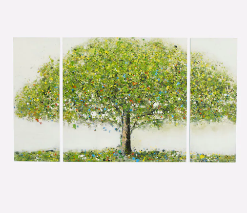 Originalgemälde grün