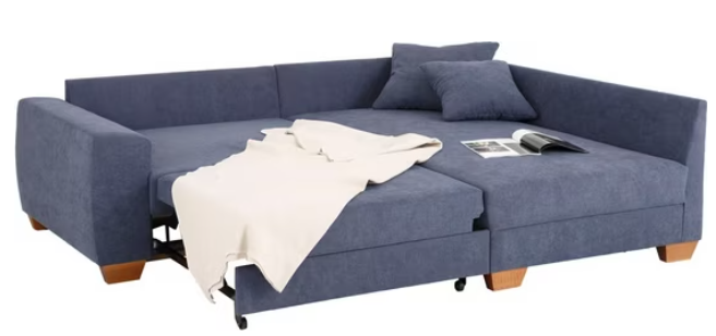 Ecksofa mit Bettfunktion