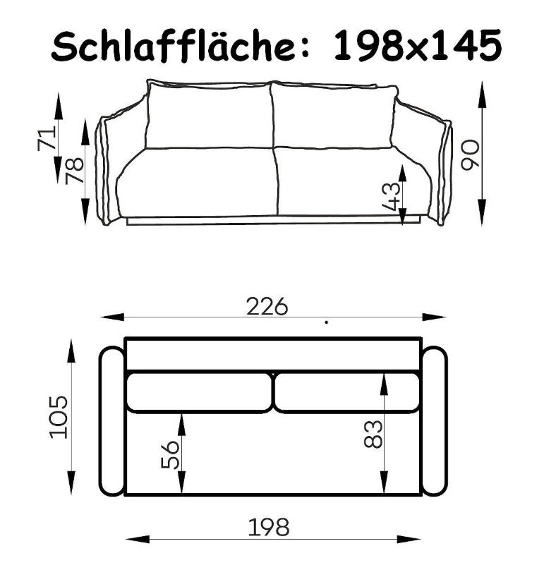Schlafsofa