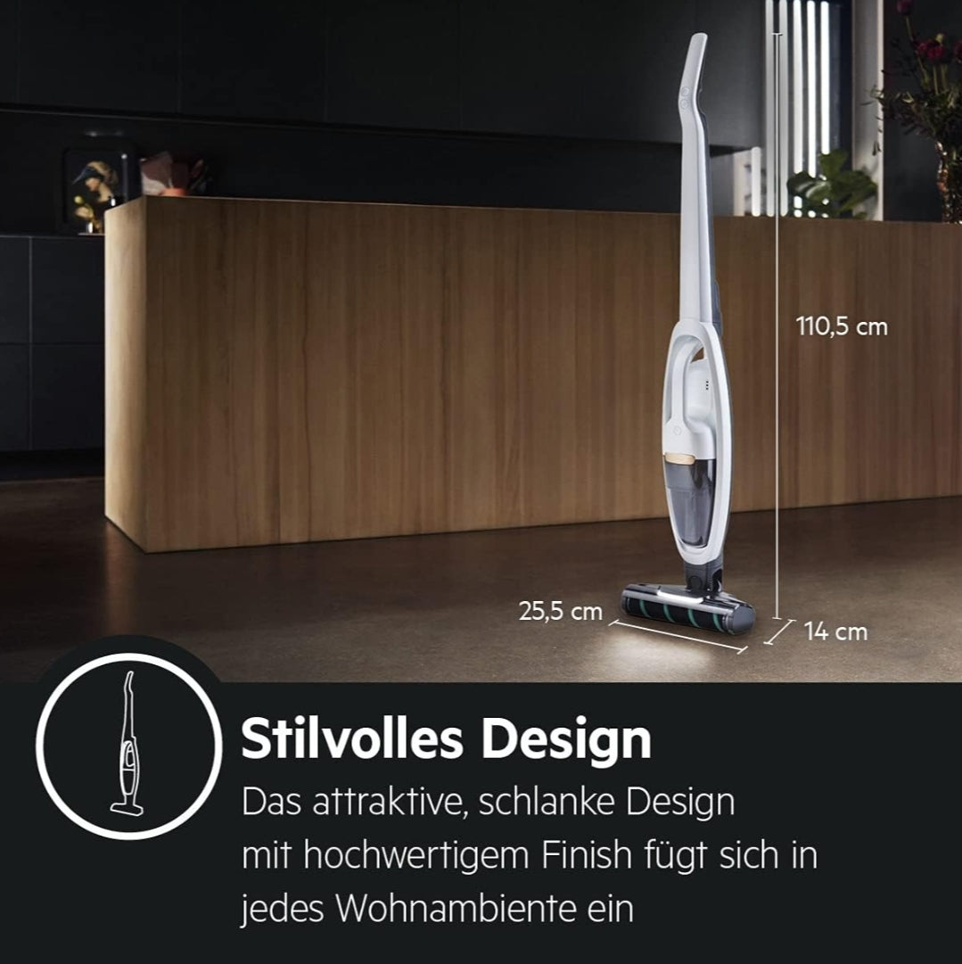 AEG QX8-2 PALR Akkusauger 2 in 1 Weiße Ware