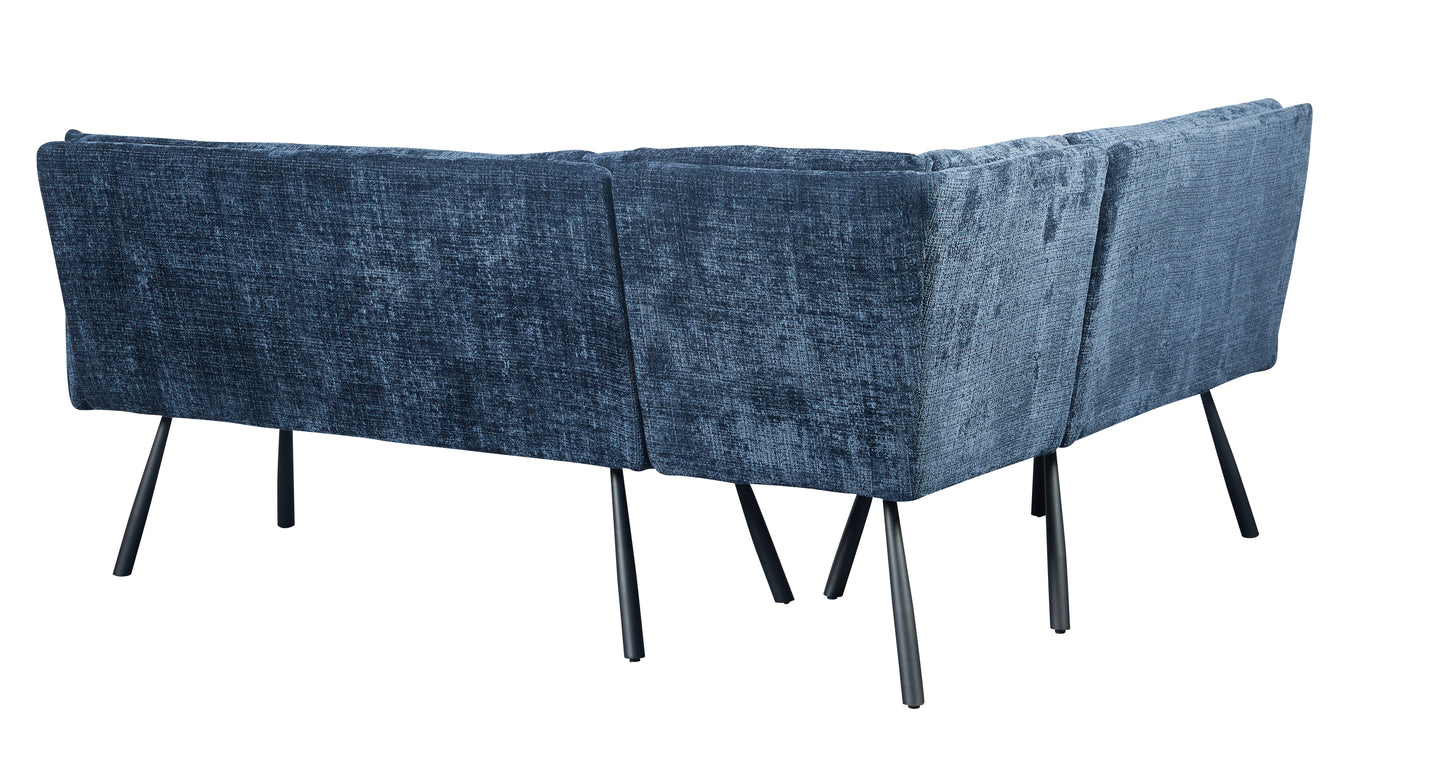 Eckbank Strukturstoff Cremona -vorbestellbar-*