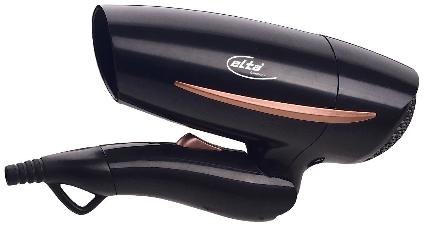 Elta Reisehaartrockner HT-1200 schwarz