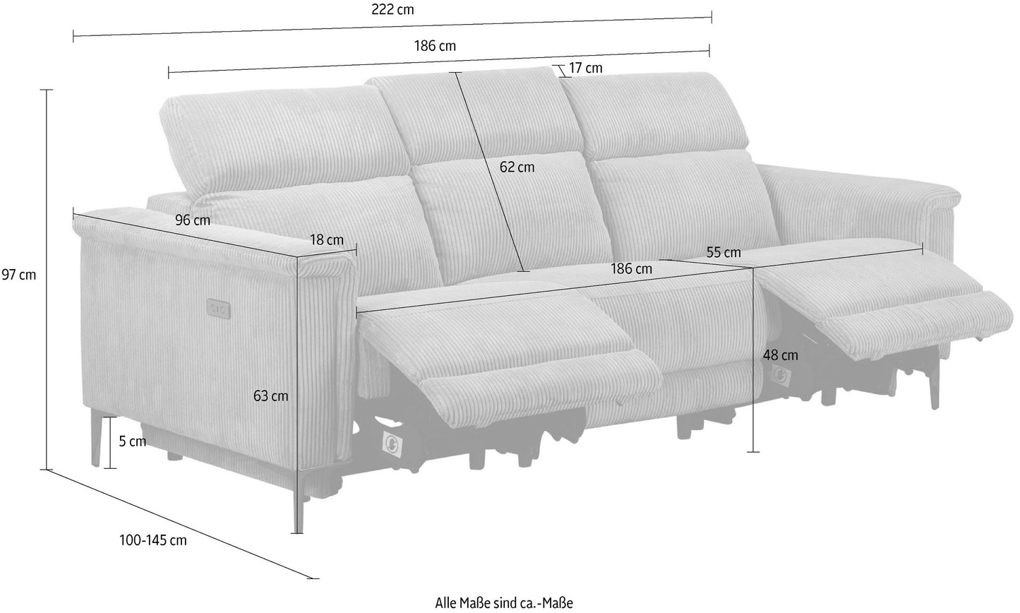 3-Sitzer