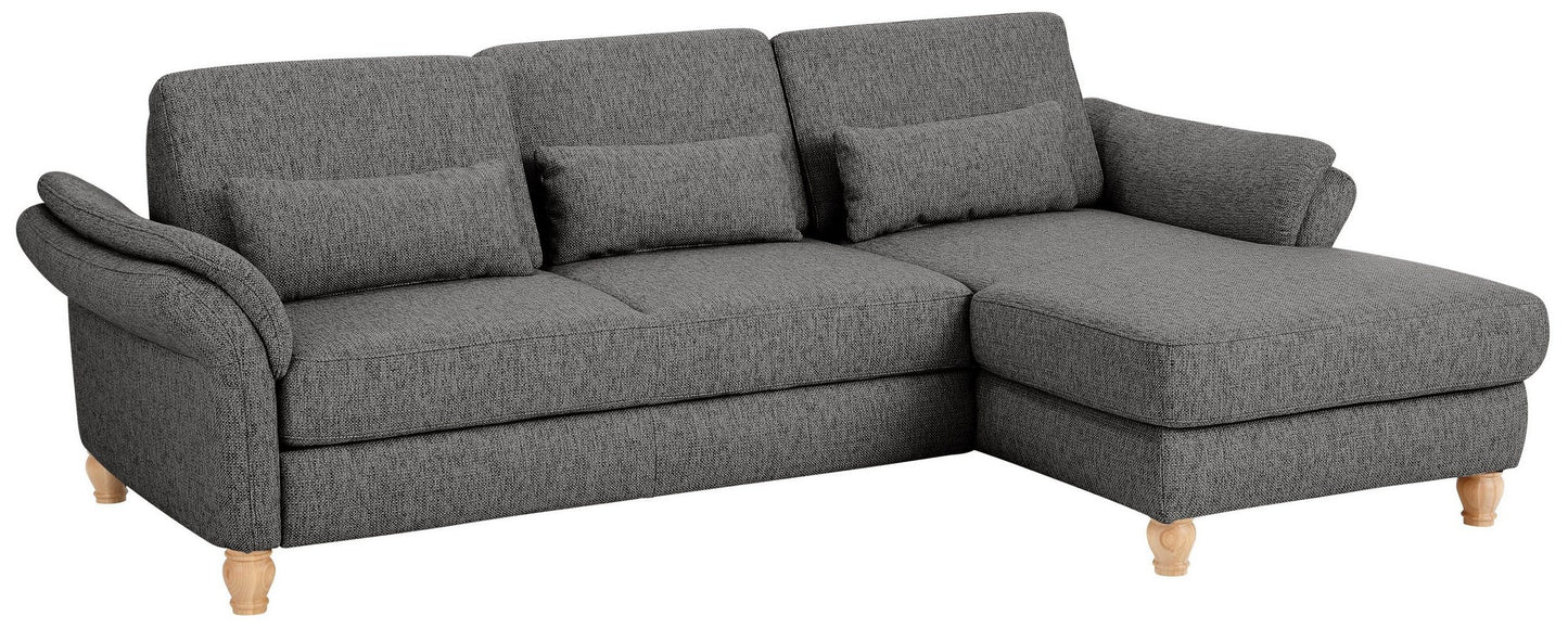 Ecksofa mit Schlaffunktion und Bettkasten