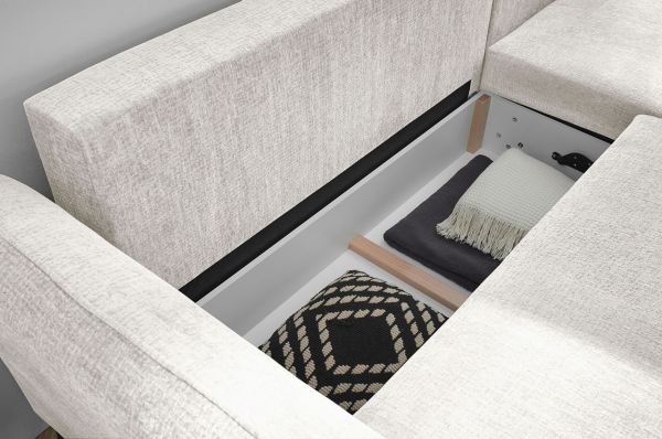 Ecksofa mit Schlaffunktion