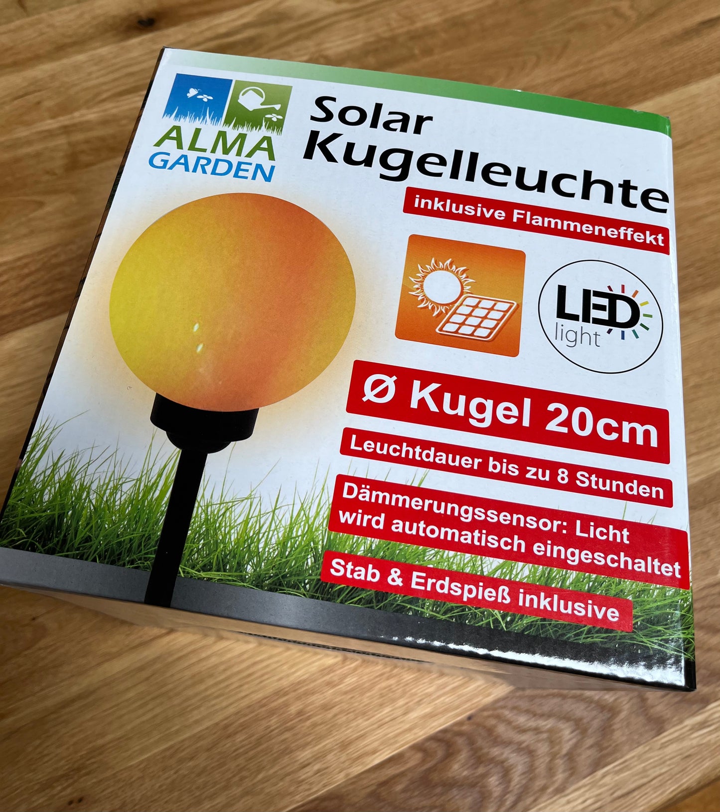Solar-Kugelleuchte Sonderposten
