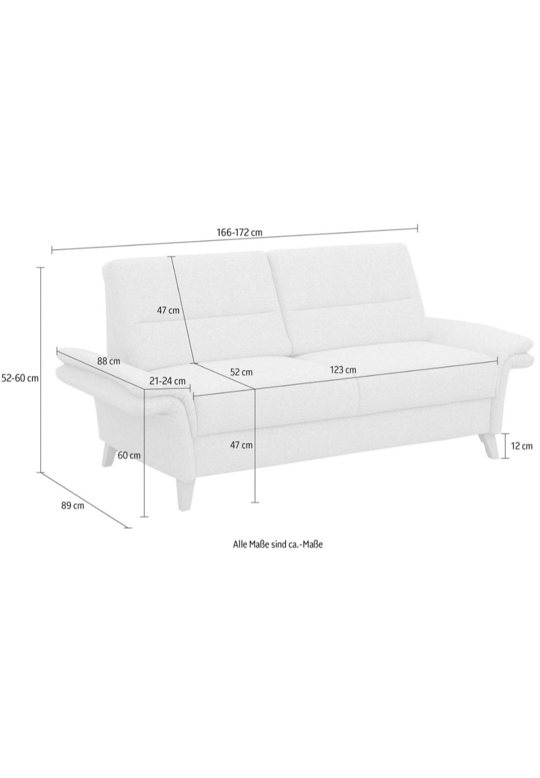 Sofa 2- Sitzer