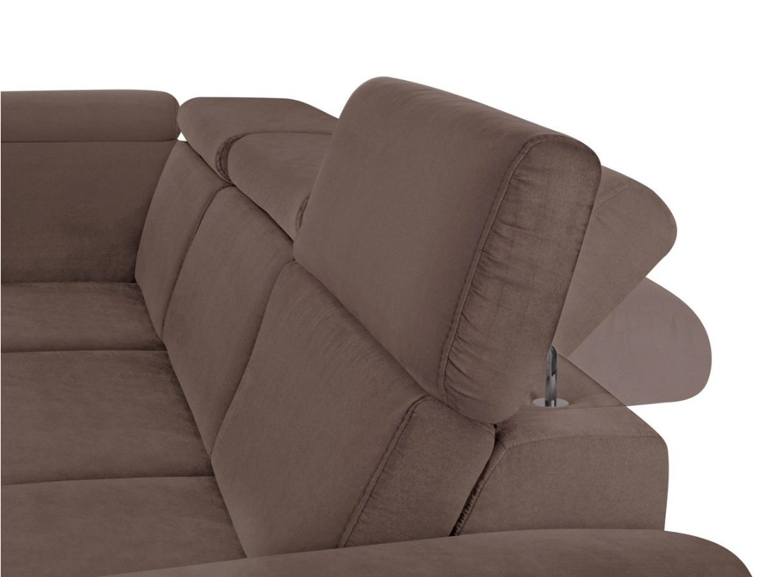 Ecksofa braun