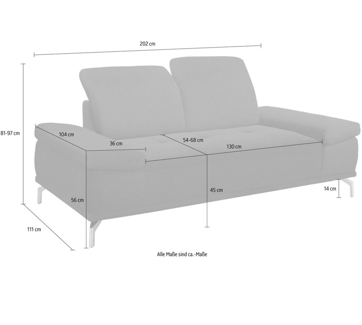 2 Sitzer