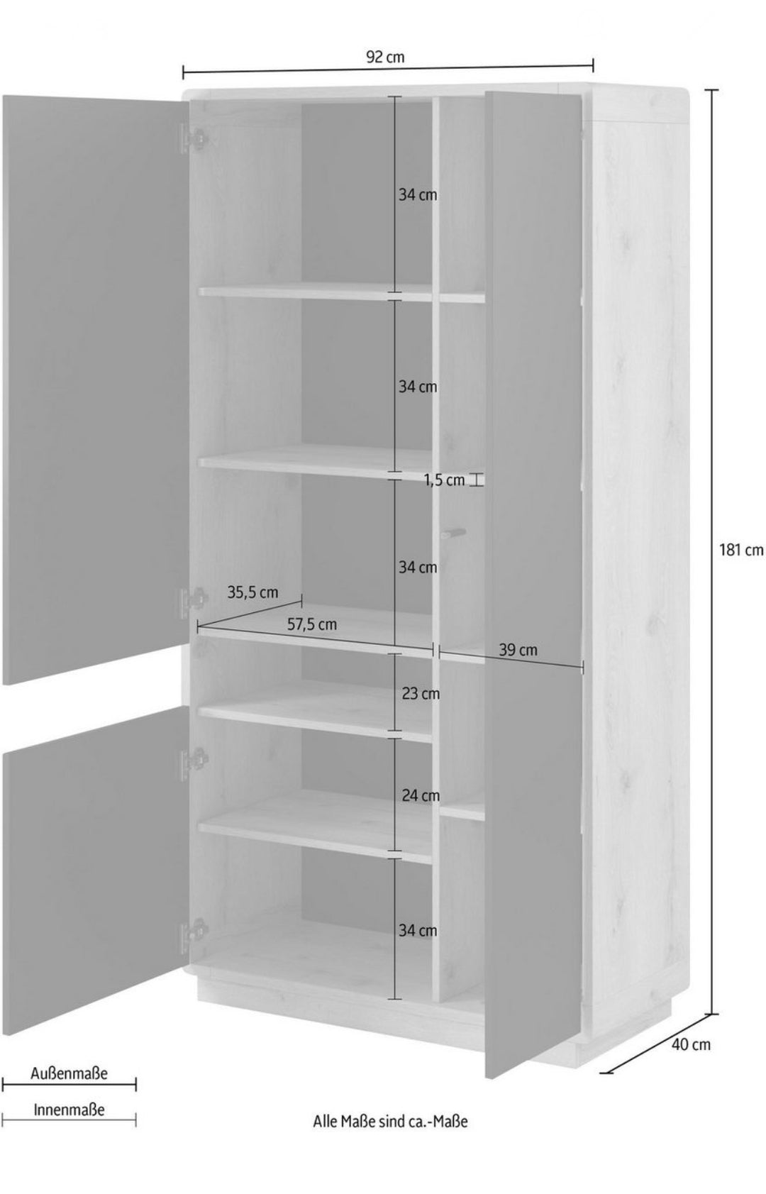 Vitrine / Aufbewahrungsschrank