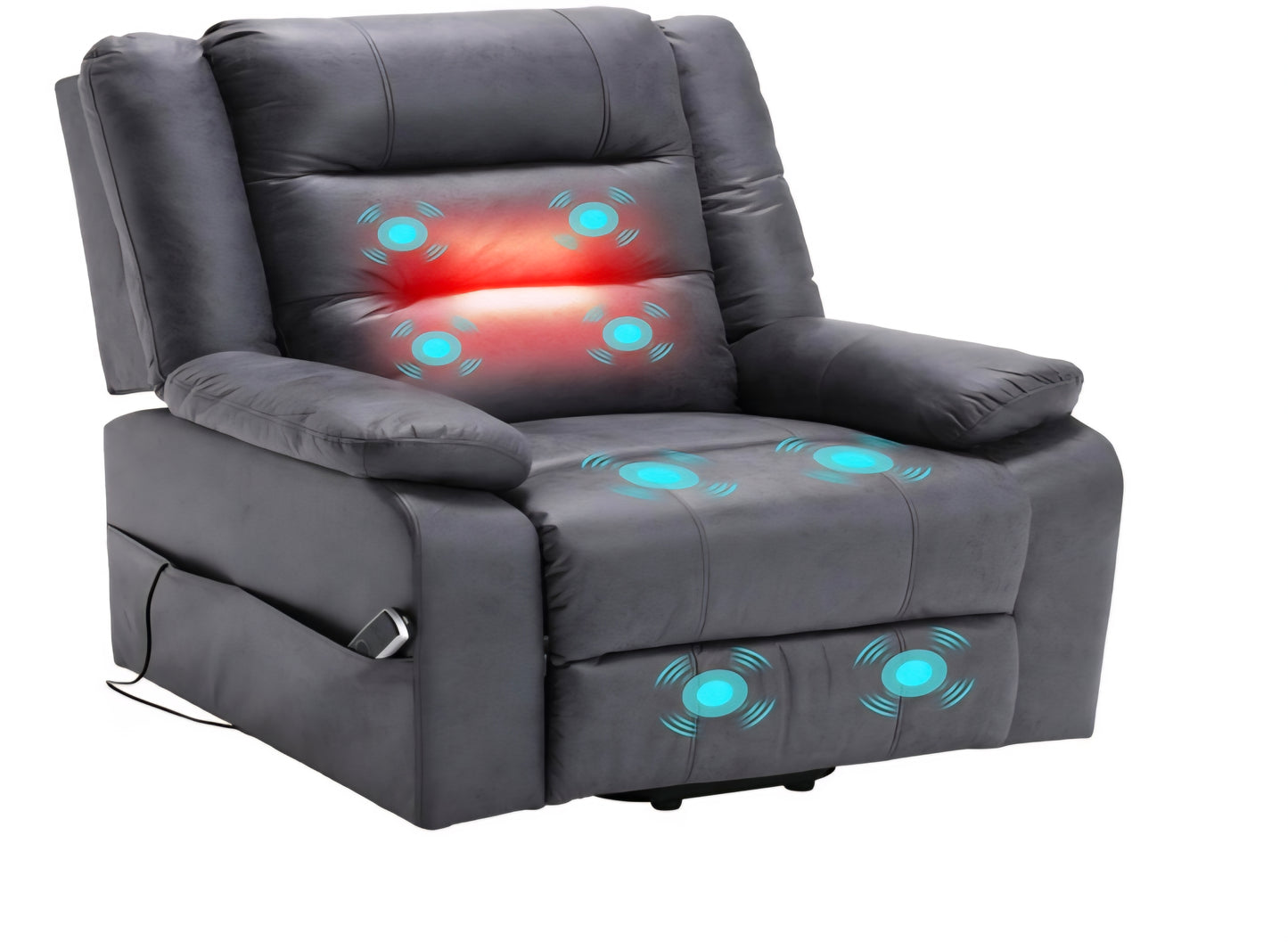 TV-Sessel elektrisch mit Aufstehhilfe und Massagefunktion