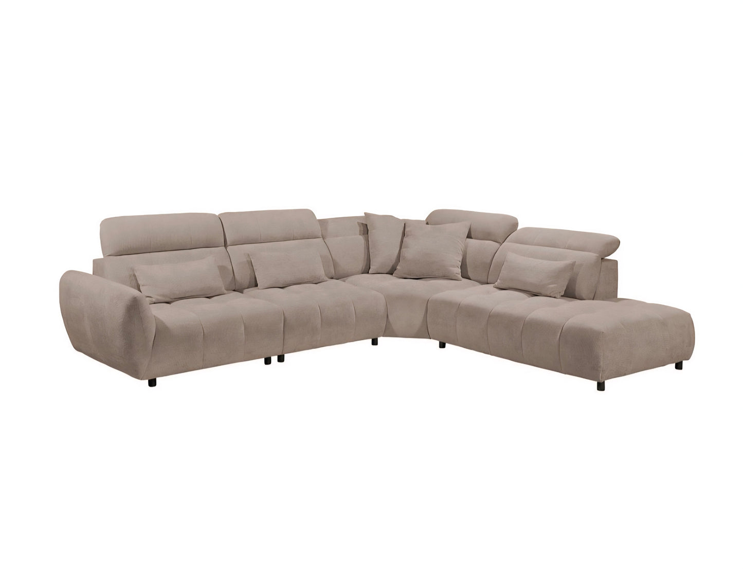 Ecksofa in verschiedenen Farben