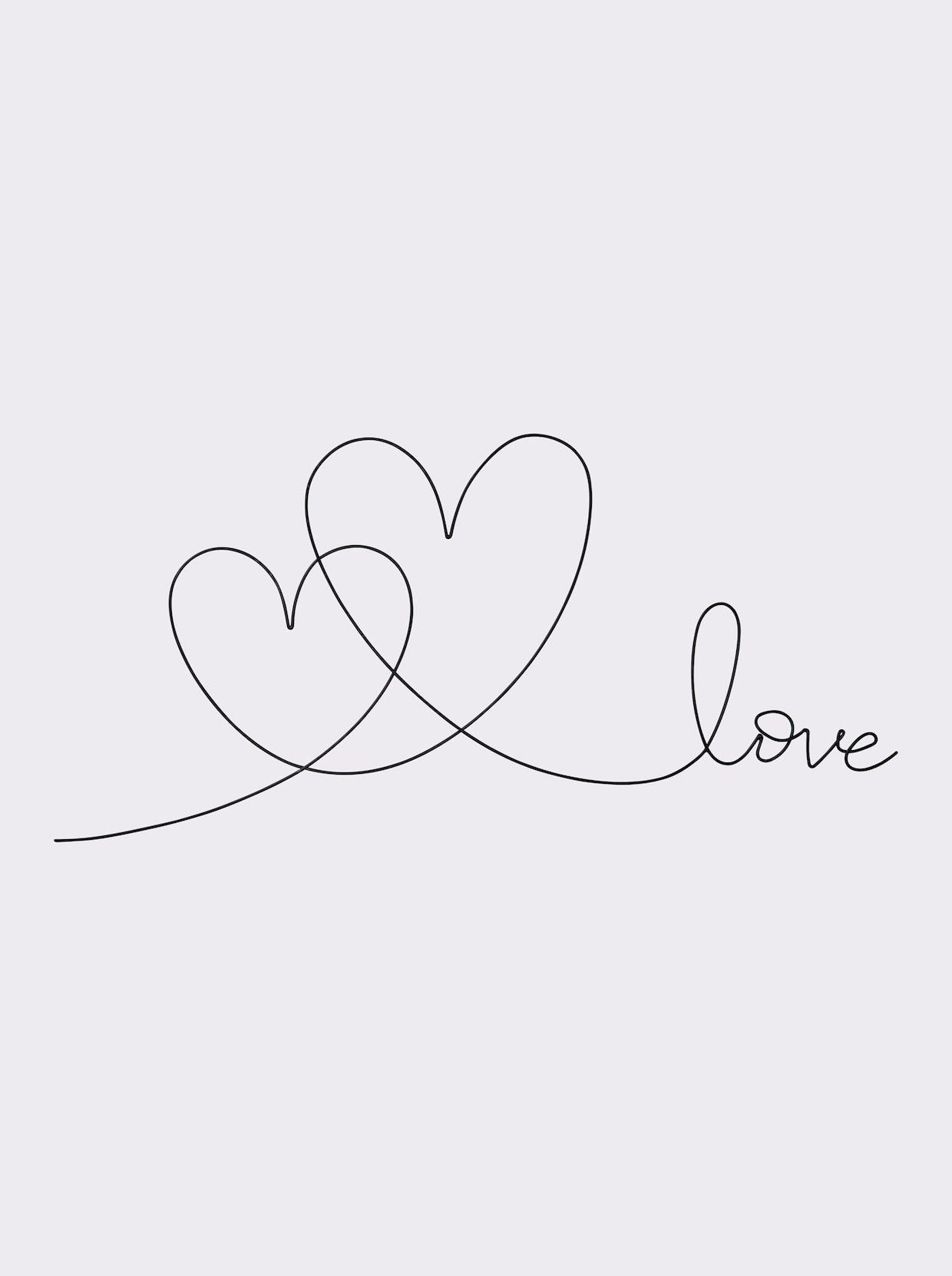 Wanddeko ,,Love"